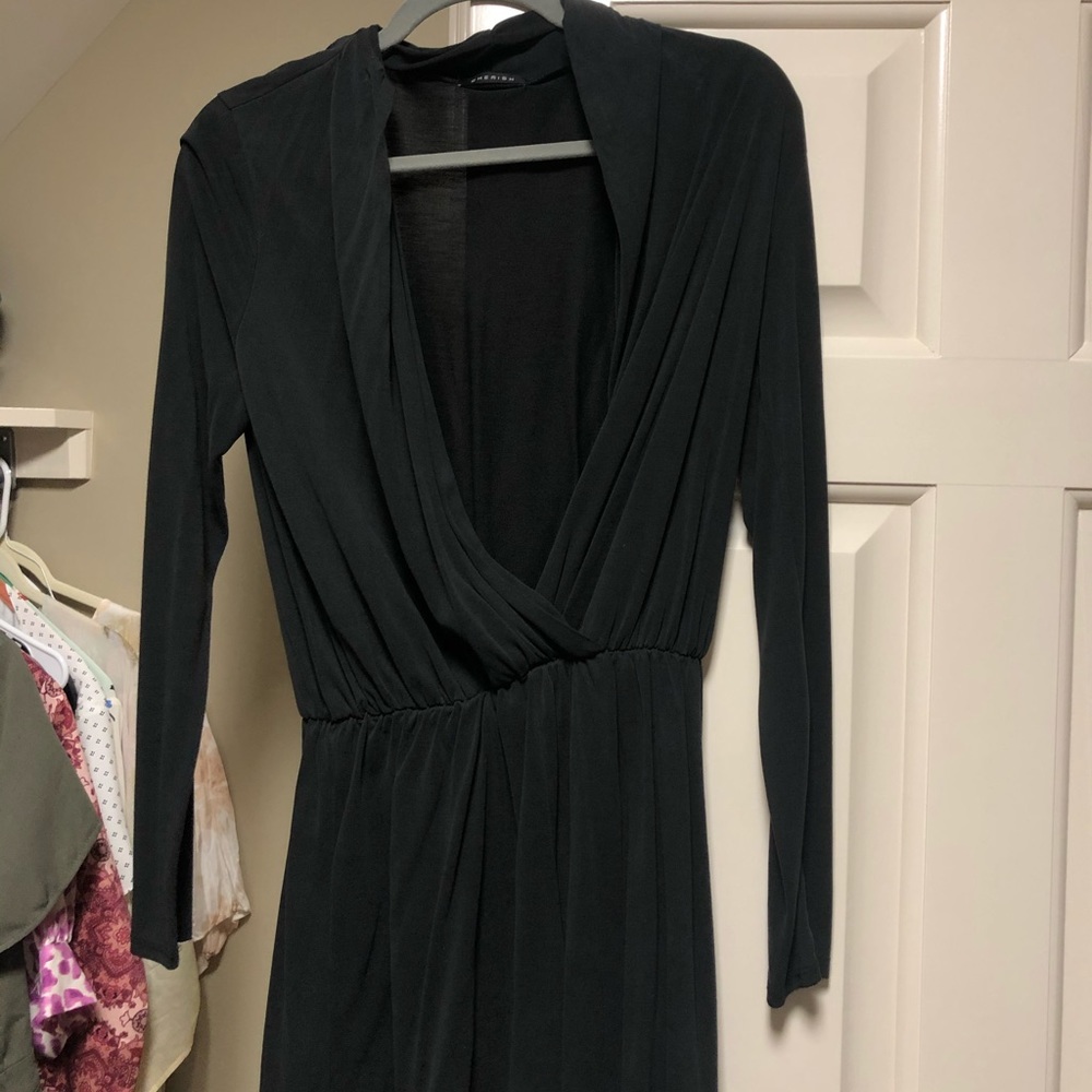 Black soft romper
